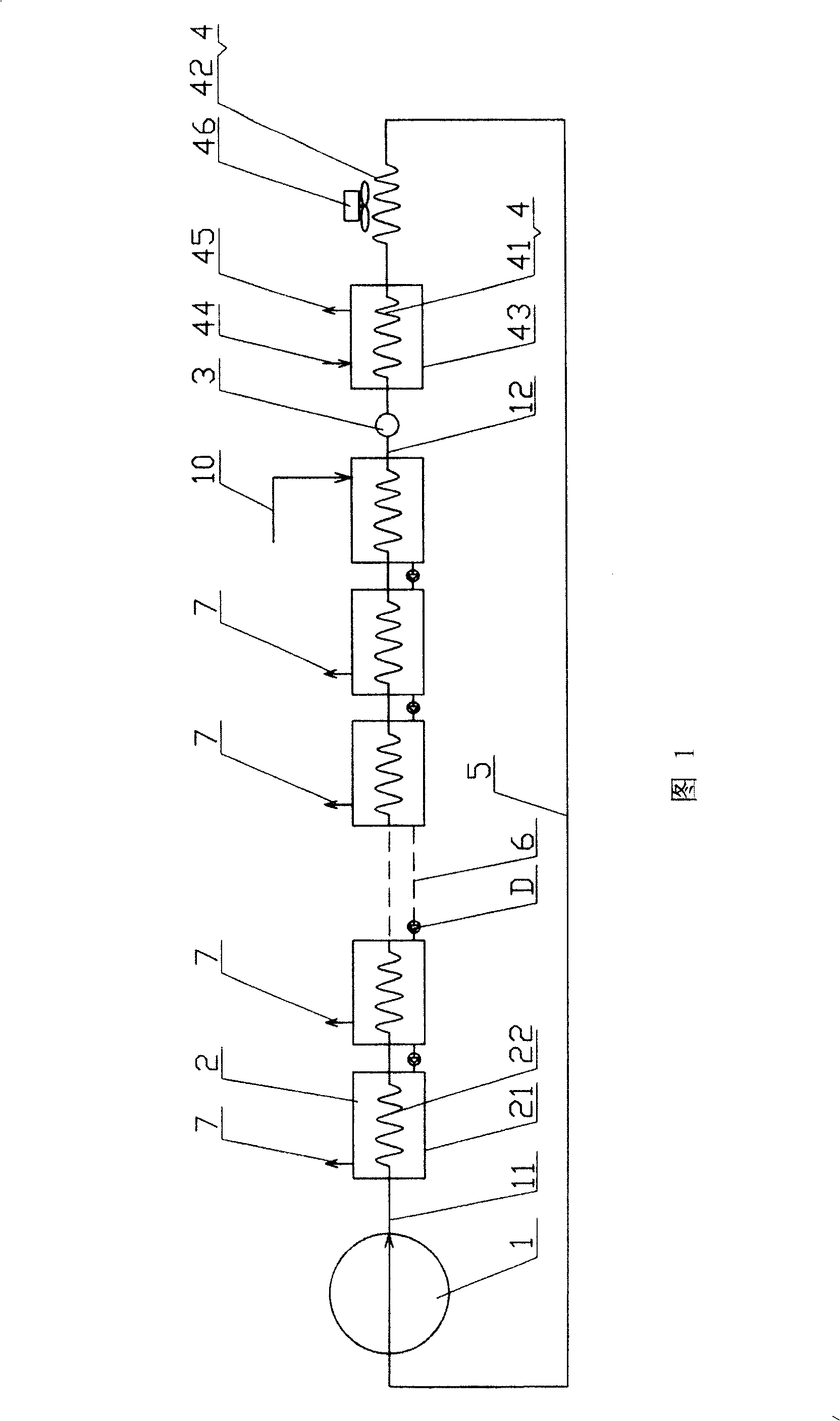 Air thermal energy heat pump type steam boiler