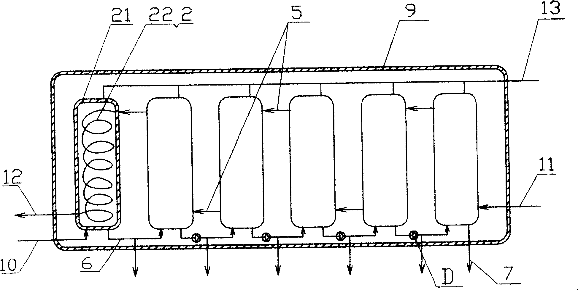 Air thermal energy heat pump type steam boiler