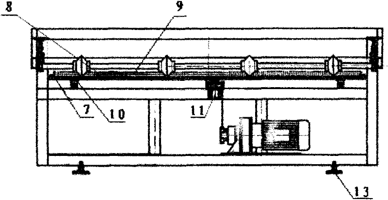 Crevasse creasing machine for honeycomb paperboards