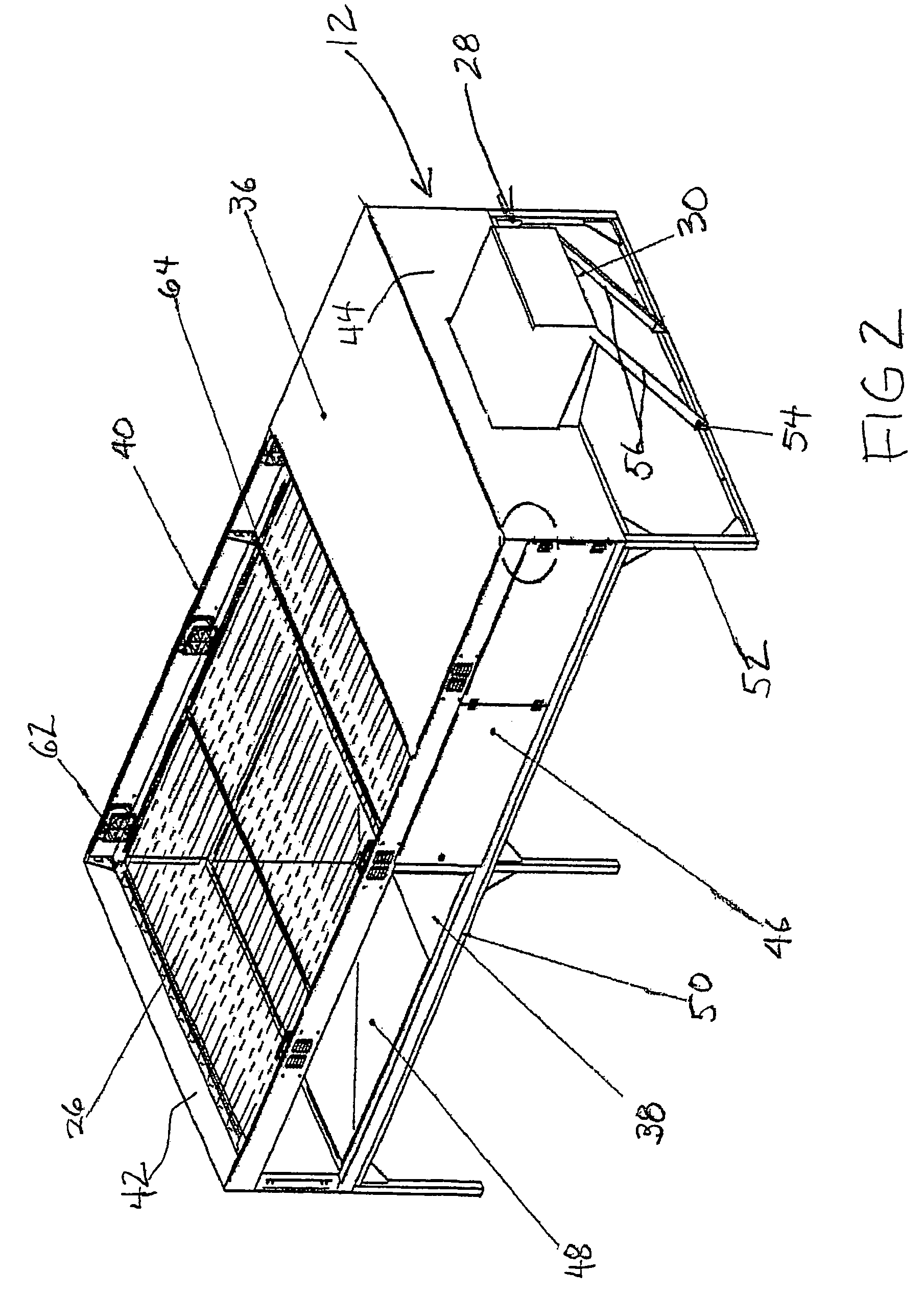 Controlled environment system and method for rapid propagation of seed potato stocks