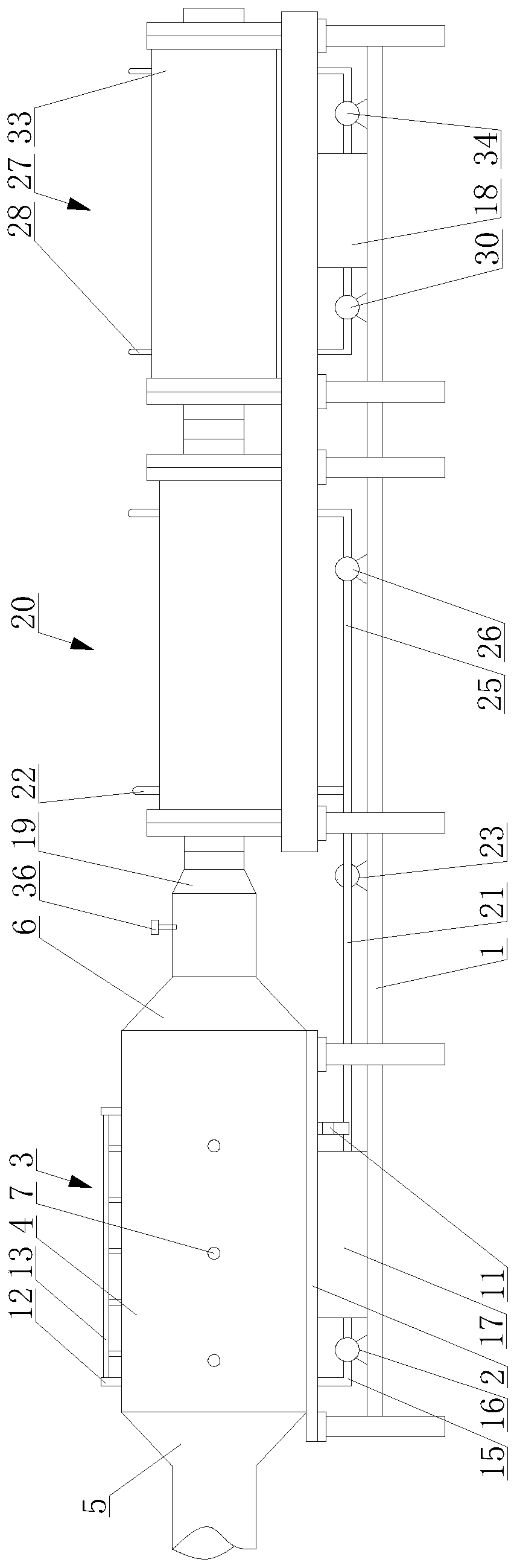 Wet electrostatic precipitation cooperated moisture removal apparatus for industrial kiln