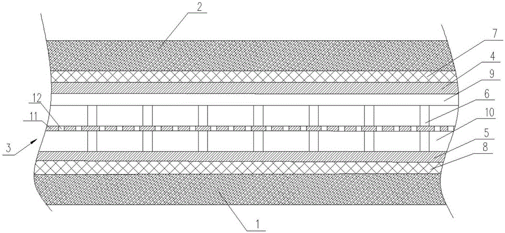 Novel sound-insulation glass wall