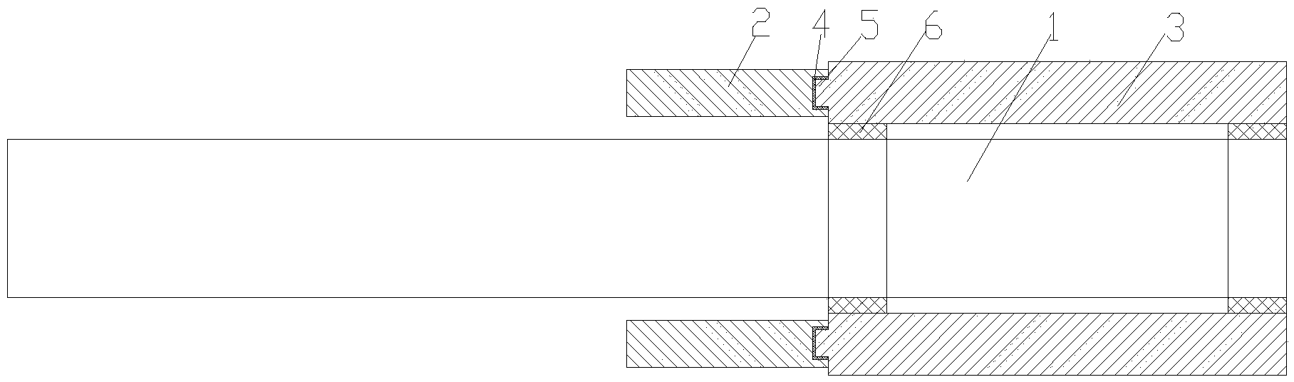 Deformation-preventing roving guide roller device