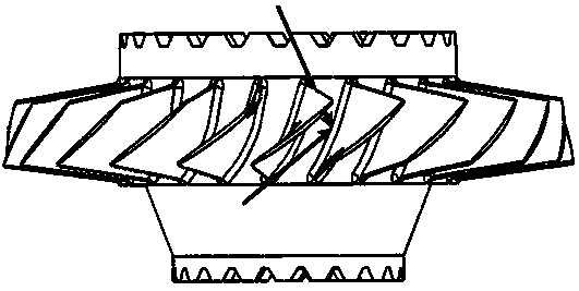 Energy compensation constant power density laser oblique impact method