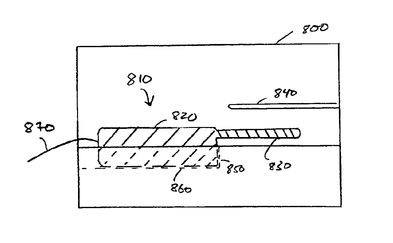 Wide-band tapered-slot antenna for RF testing