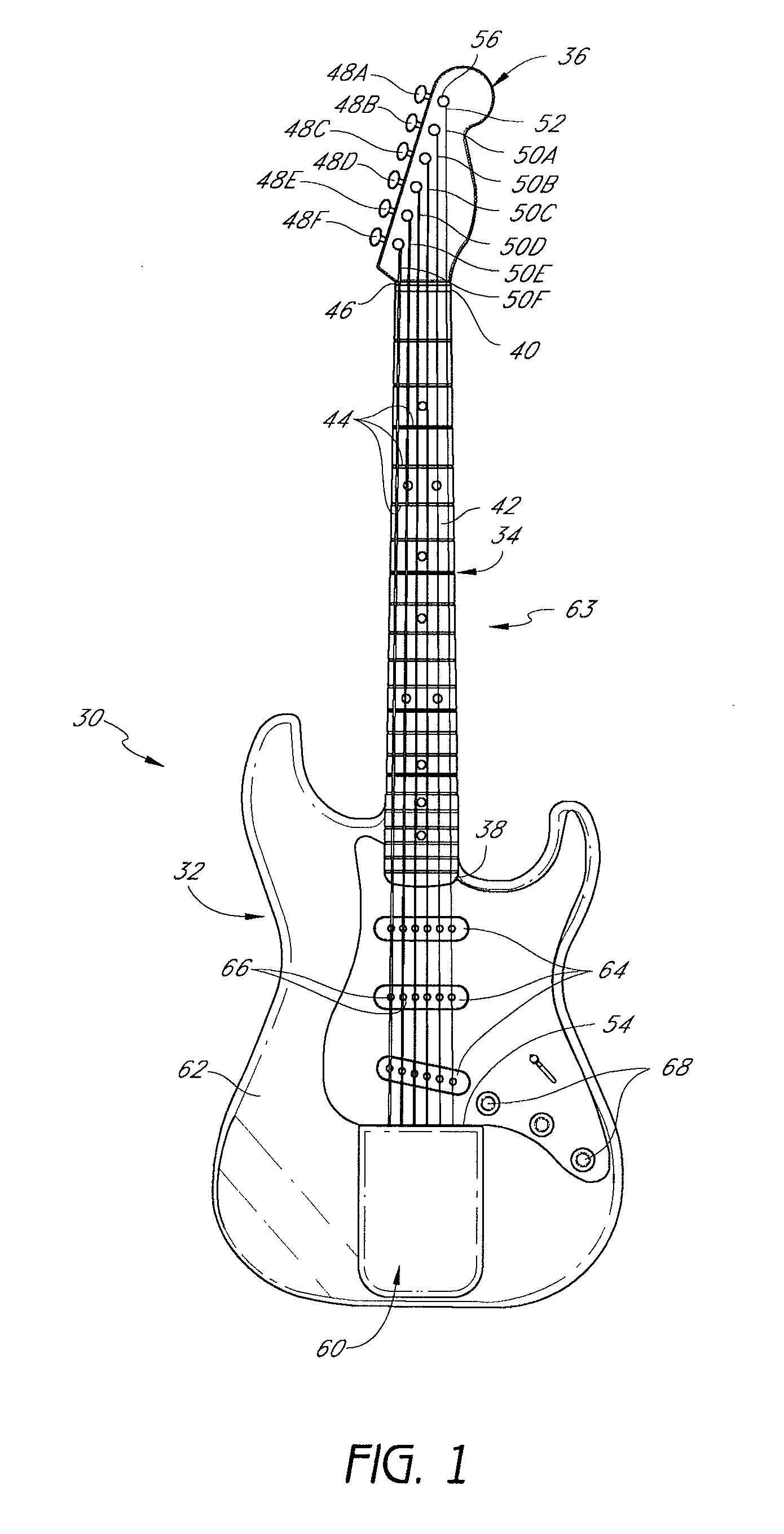 Modular bridge for stringed musical instrument