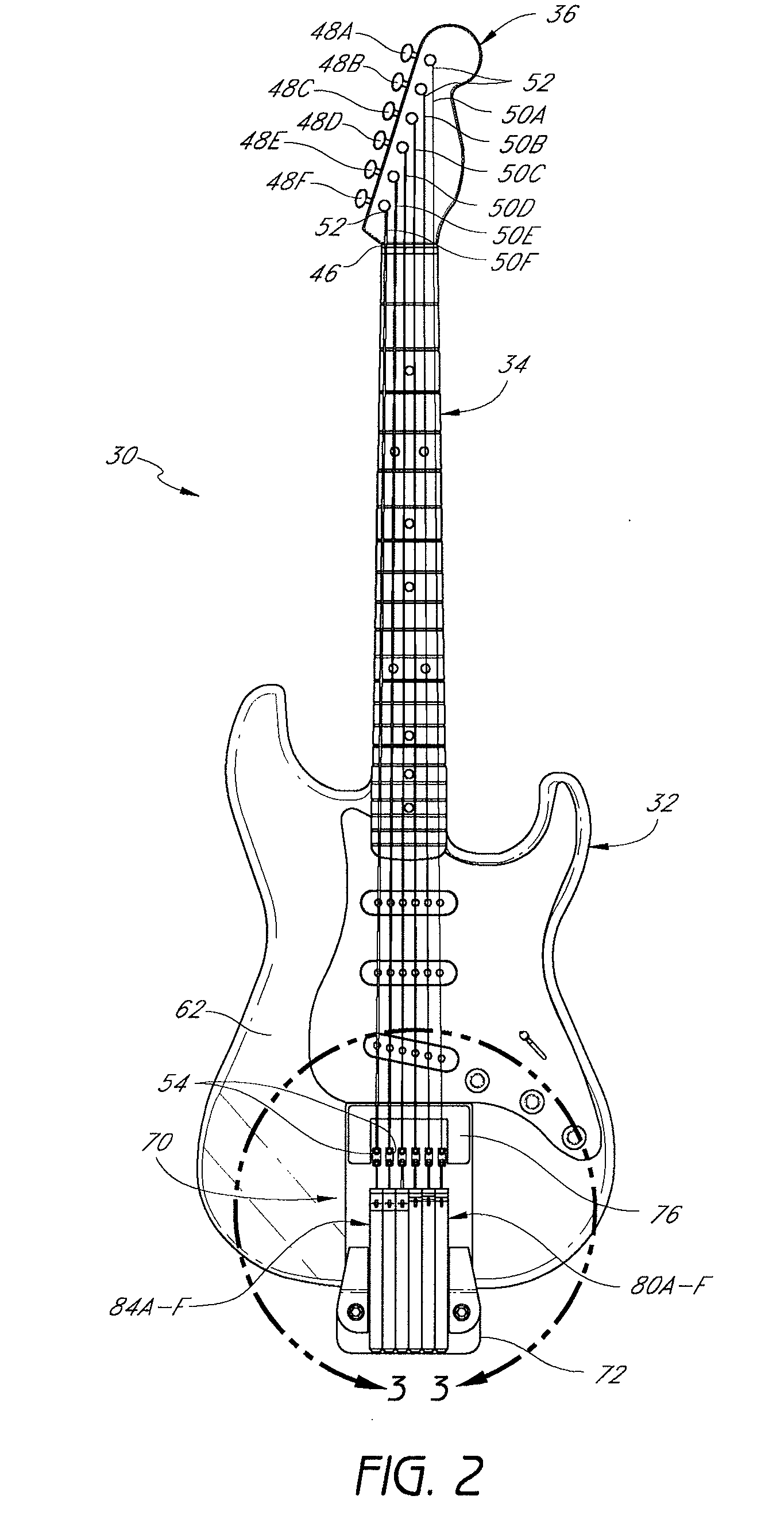 Modular bridge for stringed musical instrument