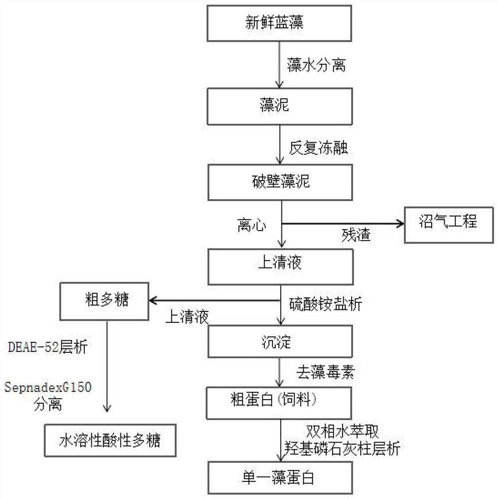 Industrial ecological garden mode for intelligently supervising cyanobacteria resource utilization