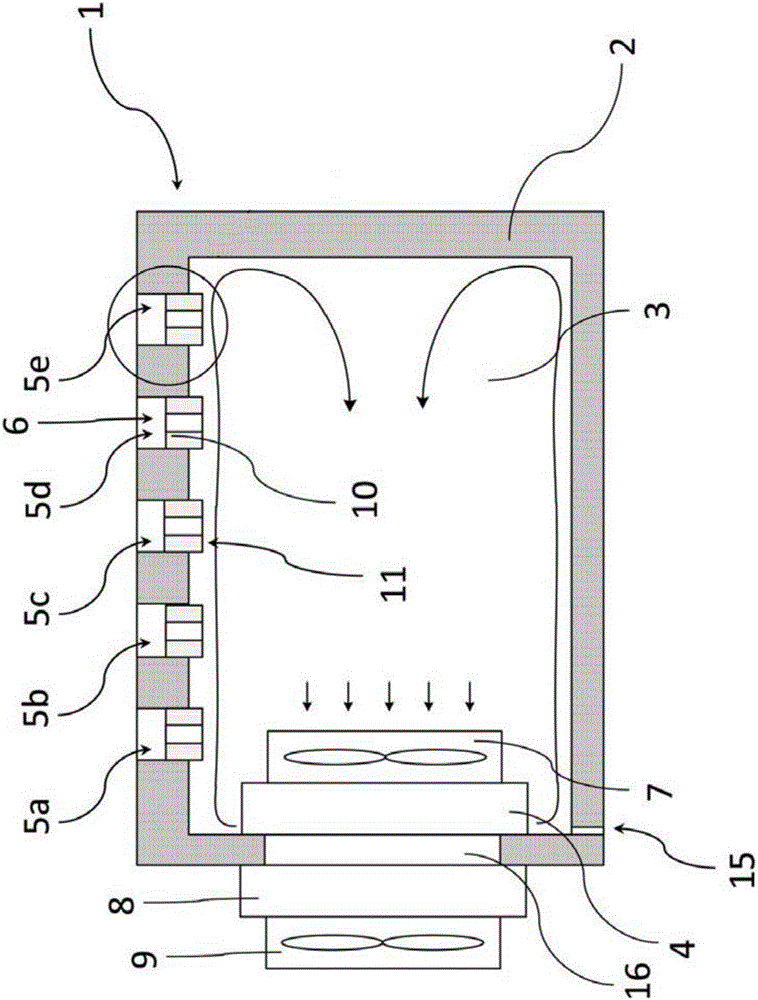 Condensed water collector