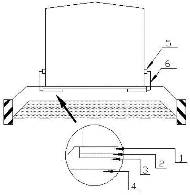 Cathodic protection system for storage tank outer bottom based on thin-plate zinc alloy anode