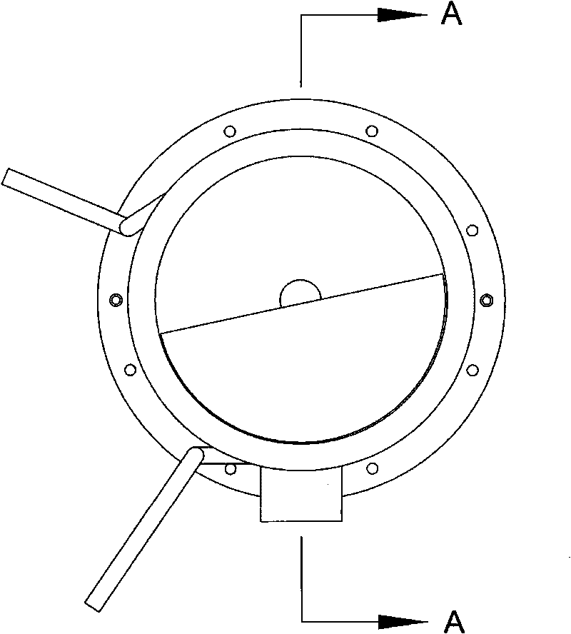 Hard ice cream machine evaporator, fixture and method for winding copper condensation tube