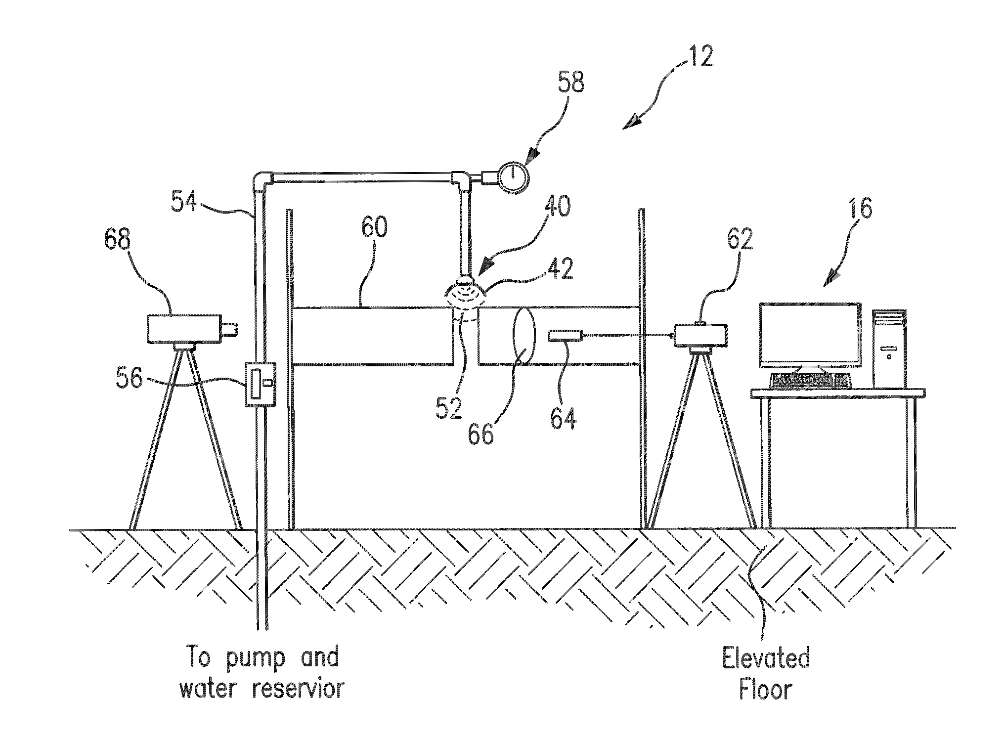 Method and system for evaluation of fire suppression systems performance