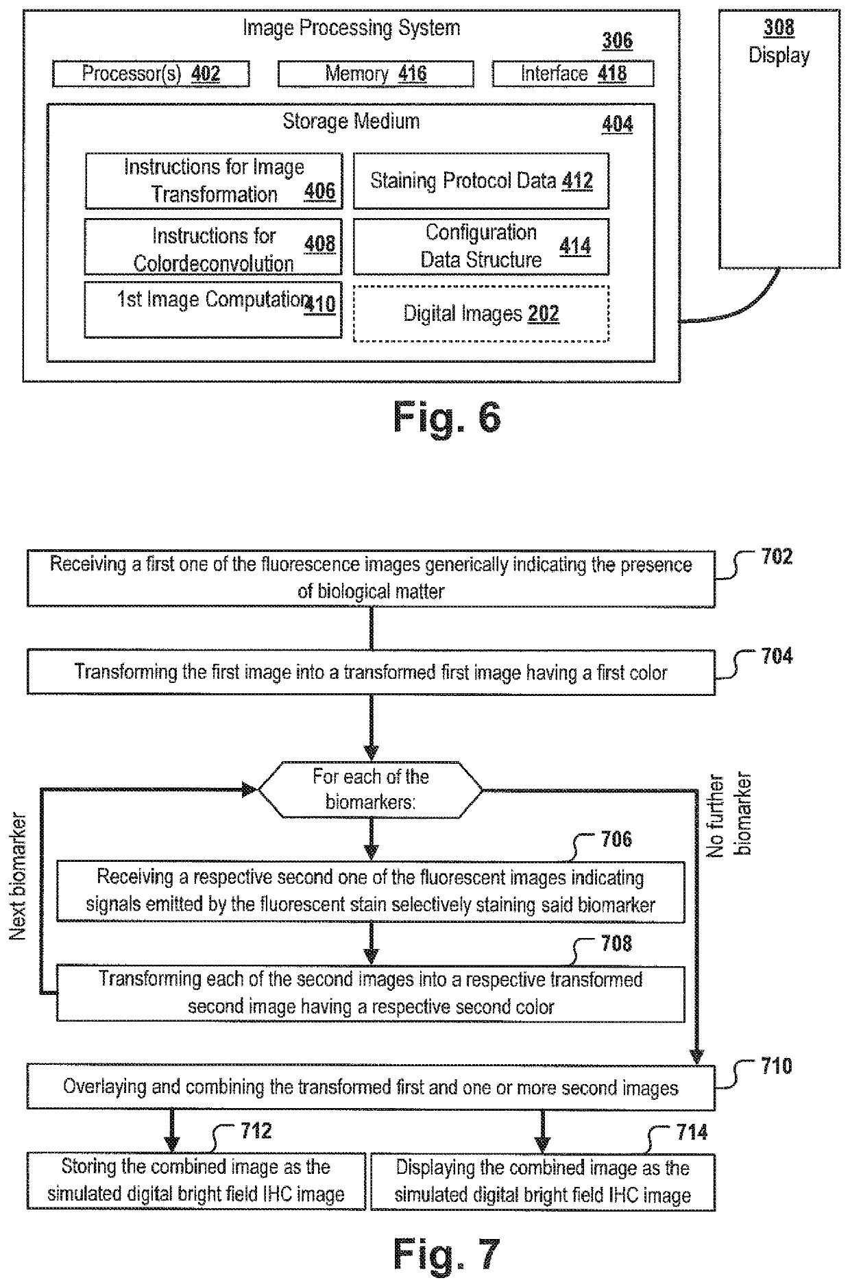 System for bright field image simulation