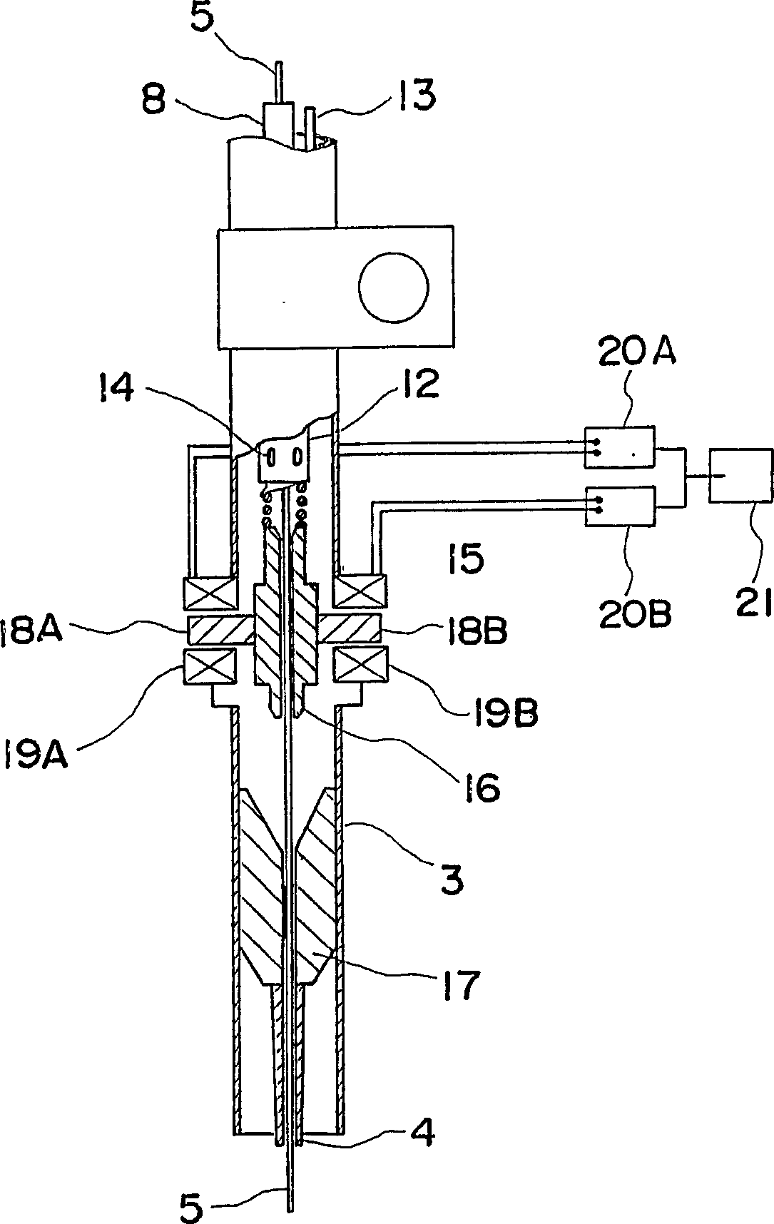 Consumable electrode type arc welding method and device therefor