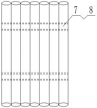 Log plate door