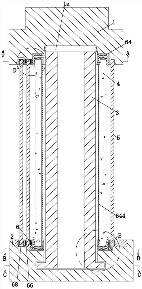 Sewage filtering activated carbon filter element