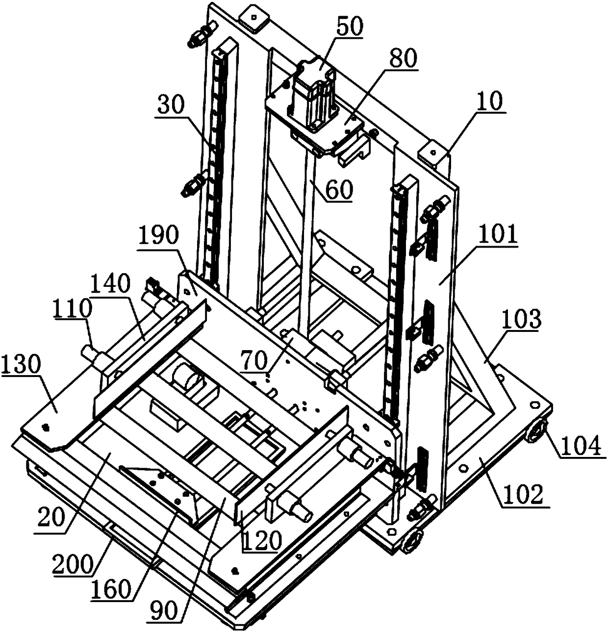 Distribution network tool lifting device