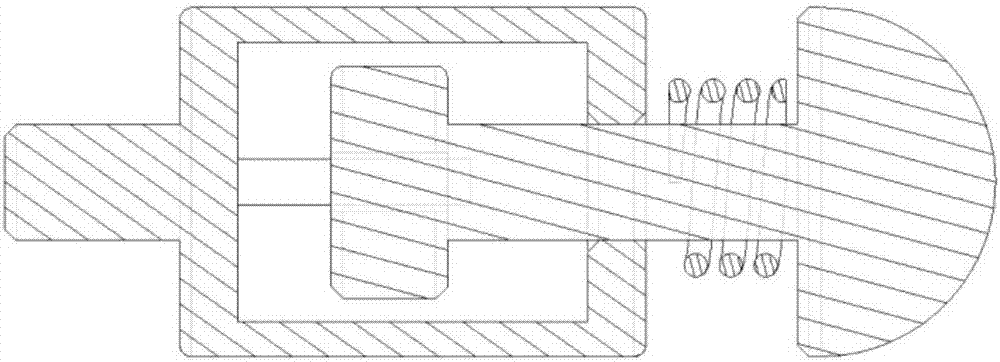 A penetrating tank inner wall flexible polishing device