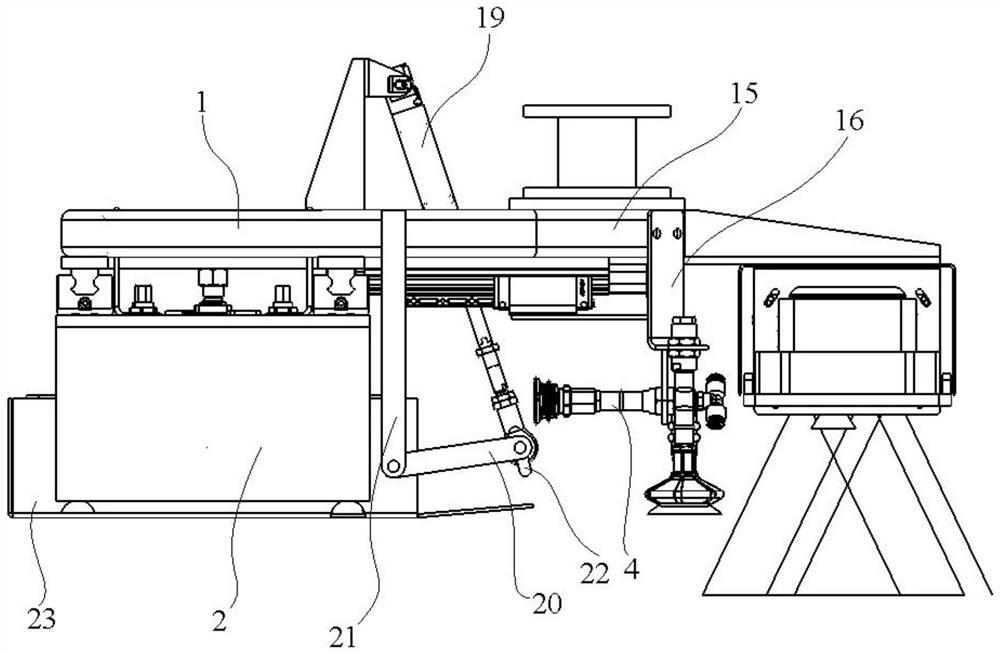 Filter tip rod feeding clamp