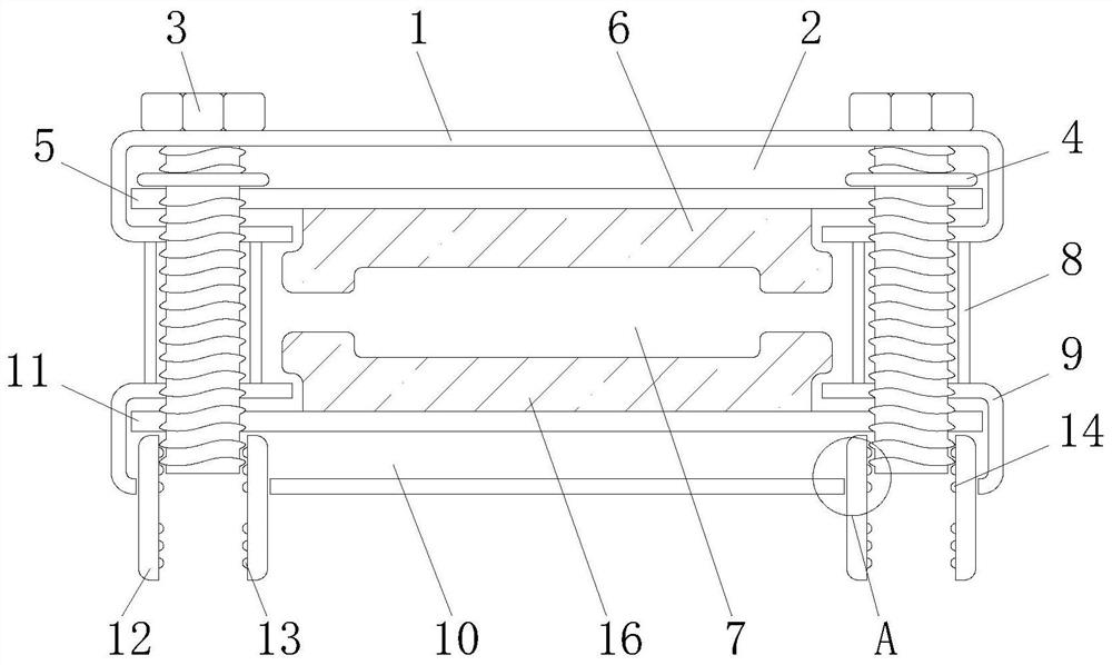 Cable bunching device for electrical engineering