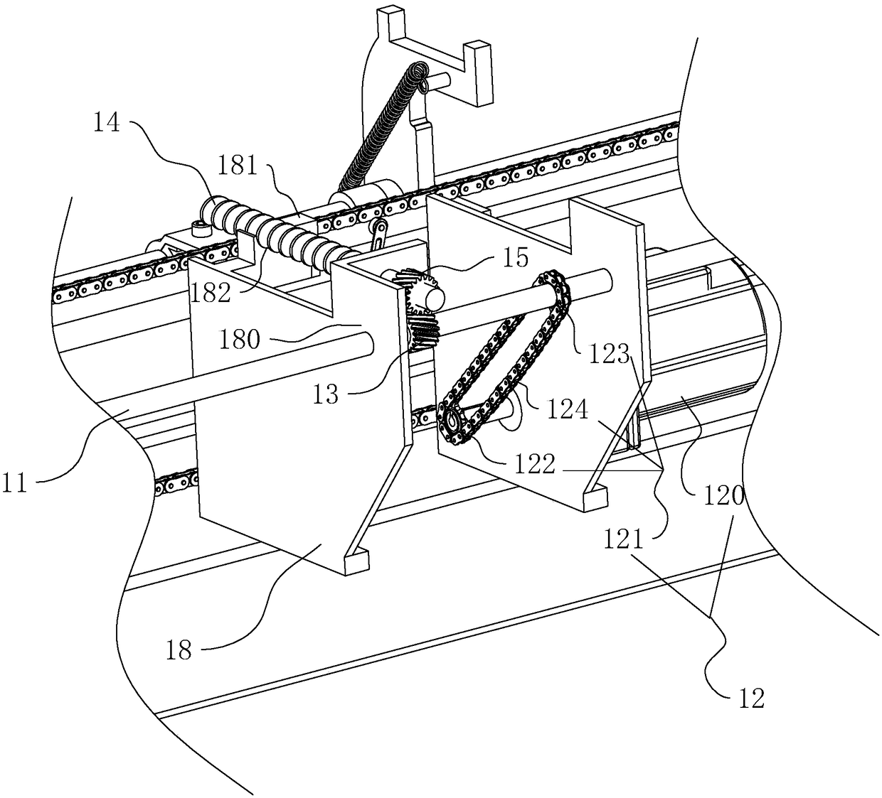 Lathe automatic feeding machine