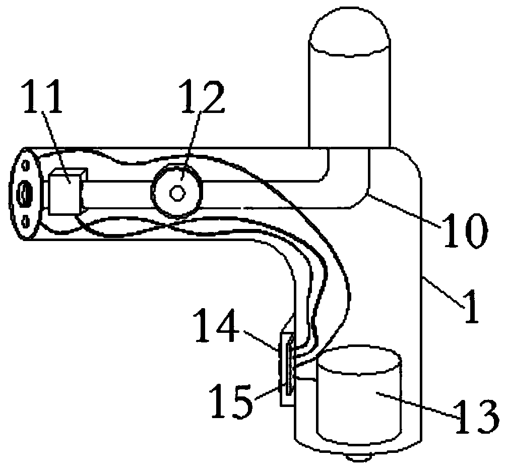 Postoperative nursing device for otolaryngological department