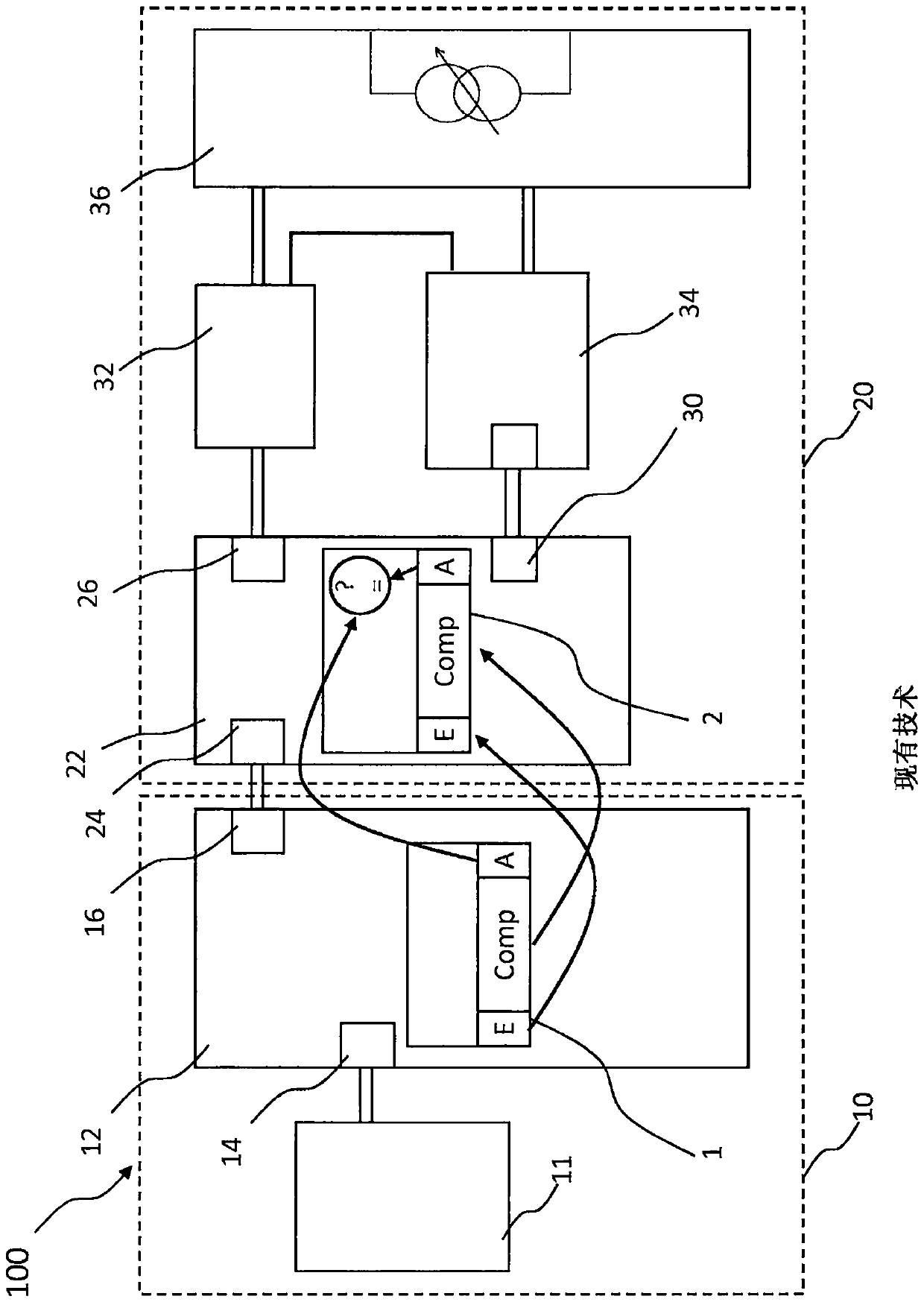 Electronic circuit for a field device used in automation technology