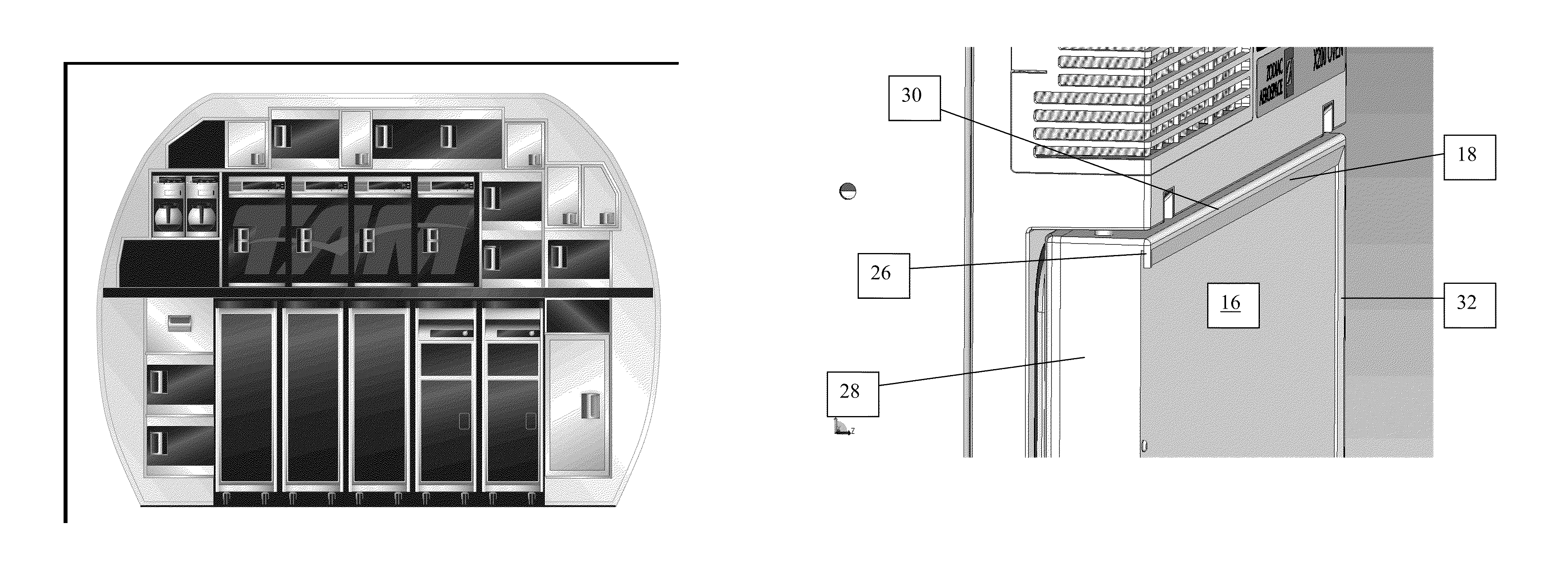 Panel inserts for aircraft and other vessels