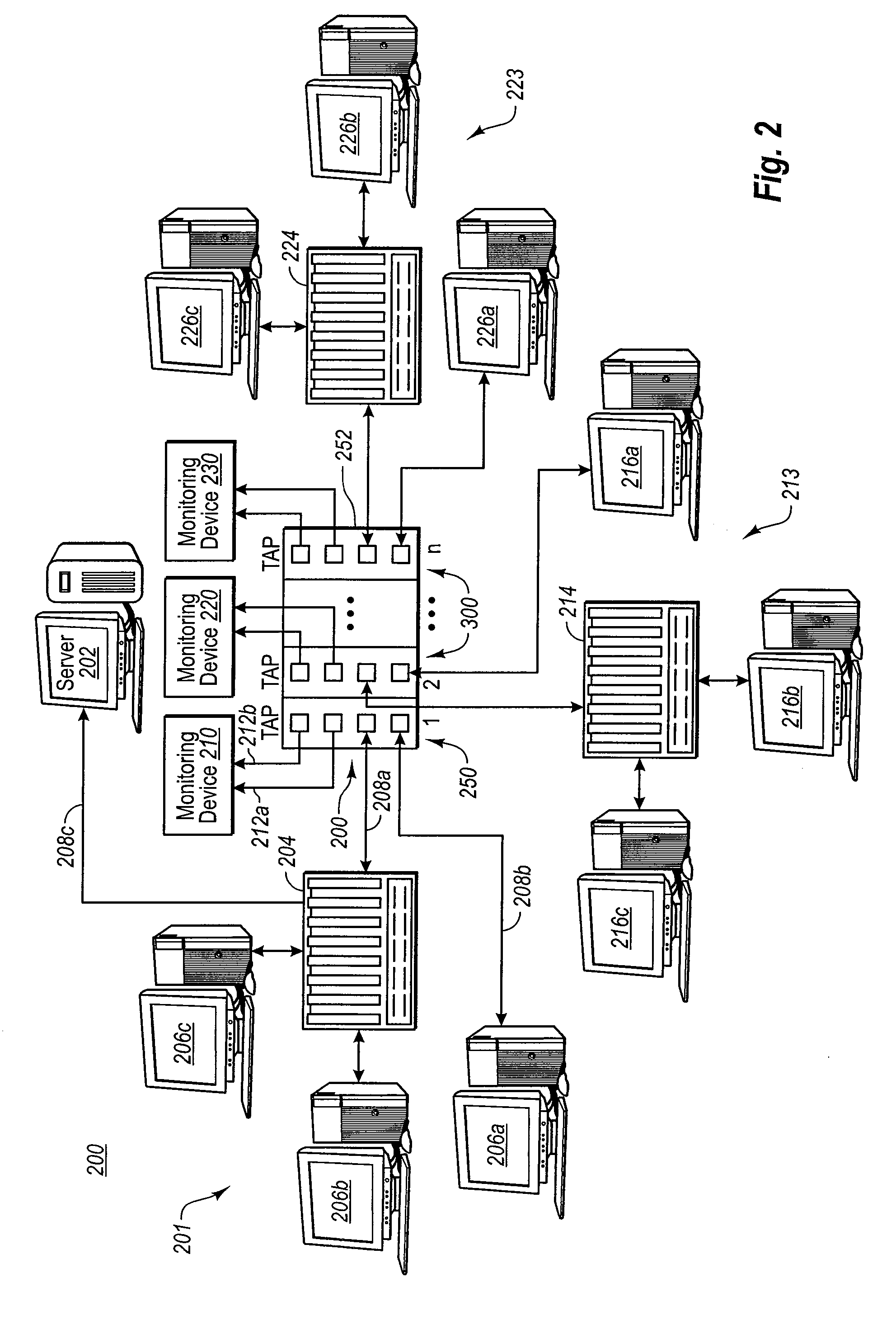 Passive Network Tap With Bidirectional Coupler and Associated Splitting Methods