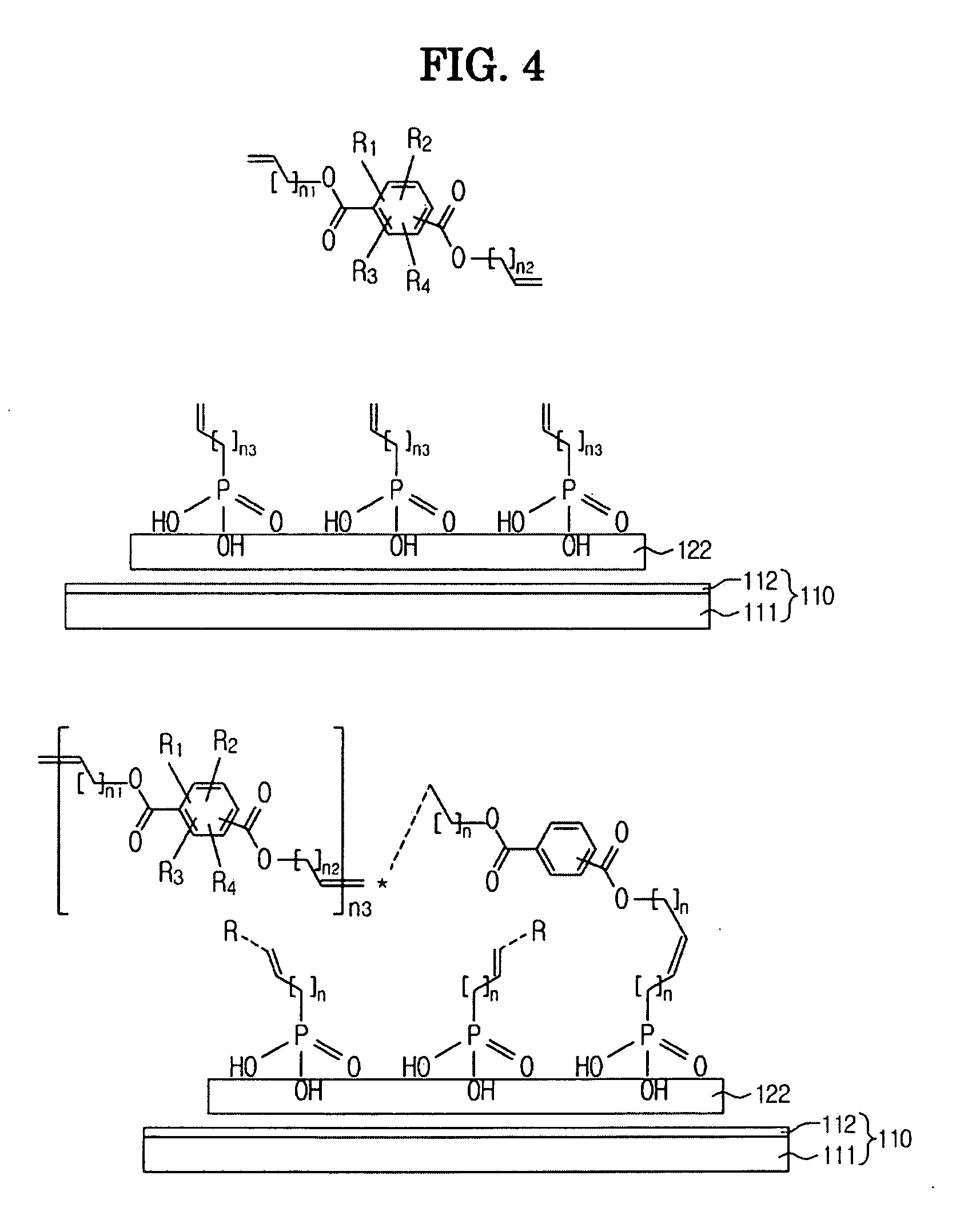 Electrochromic device using polyphthalate and process for preparing the same