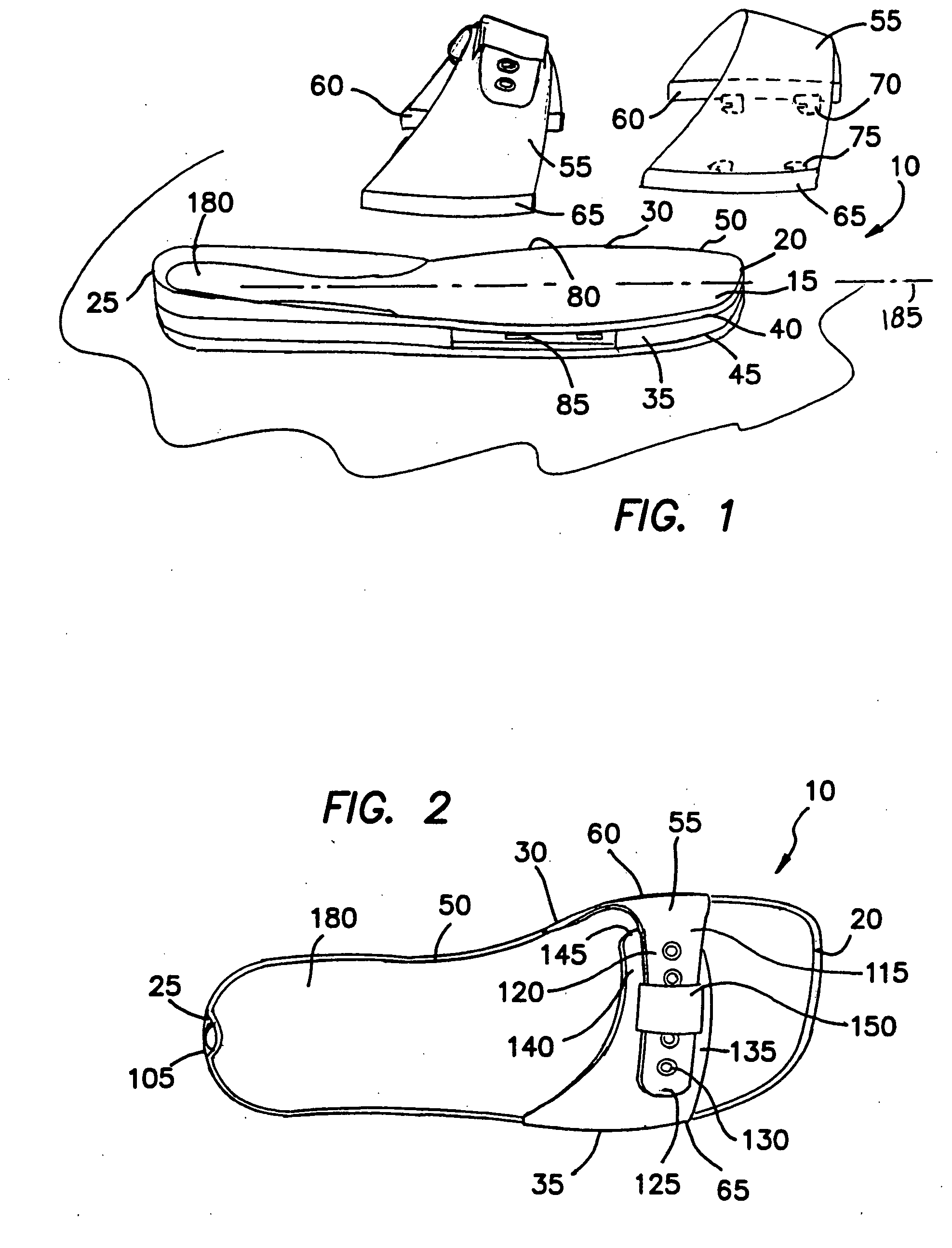 Sandal with interchangeable upper