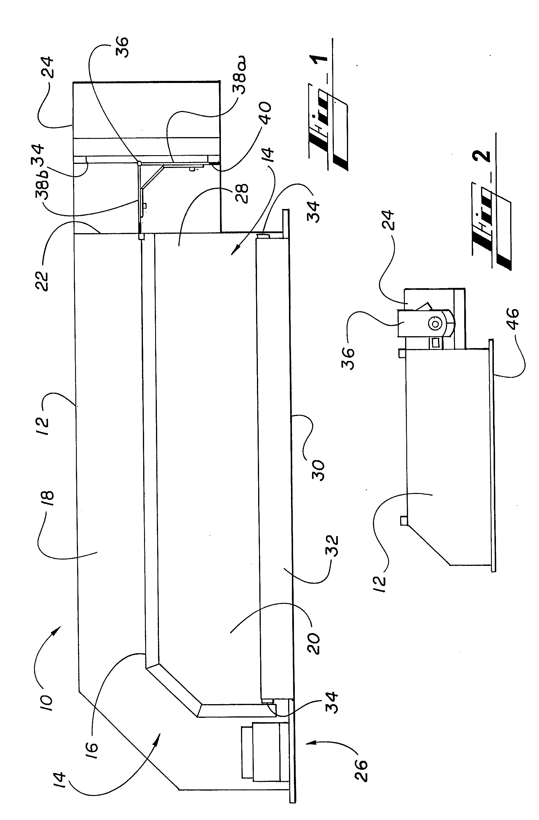 Displacement diffuser with heat/cool changeover