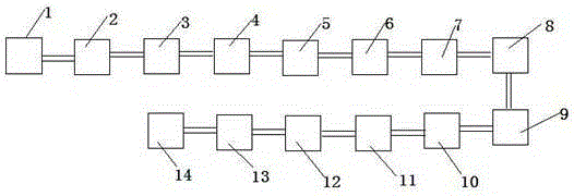 Preparation device and method for recycled paper