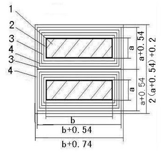 Method for manufacturing insulation structure of rotor coil of wind driven generator