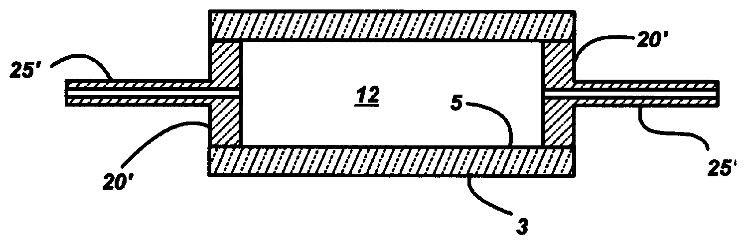 Ceramic Discharge Vessel with Expanded Reaction-Bonded Aluminum Oxide Member