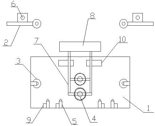 Color yarn cleaning device