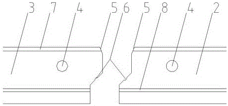 Rectangular concrete comprehensive pipe gallery prefabricated pipe sections and machining method