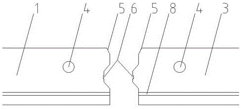 Rectangular concrete comprehensive pipe gallery prefabricated pipe sections and machining method