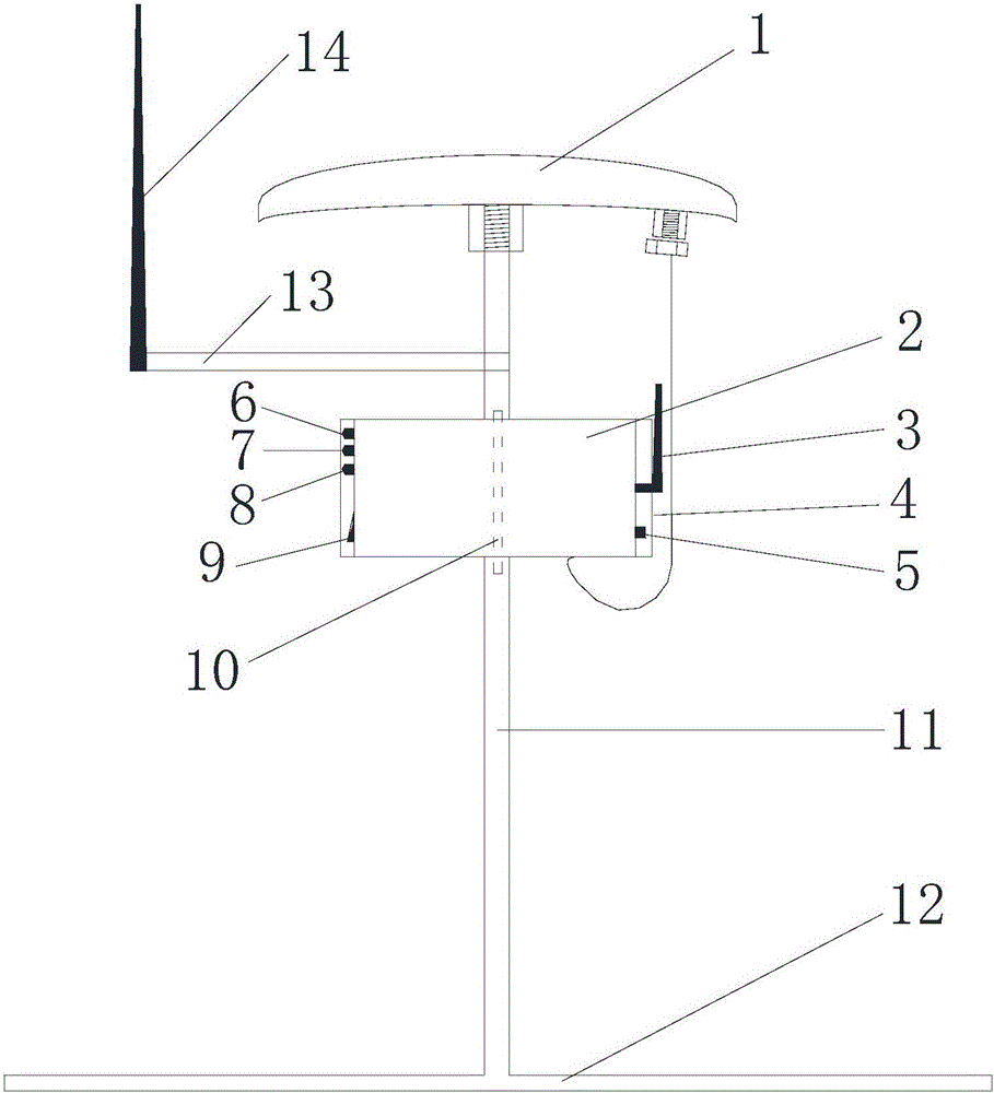 Handheld high-precision GNSS positioning acquisition unit and acquisition method thereof