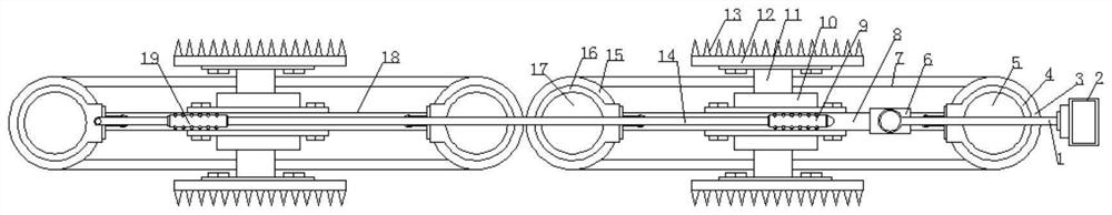 Novel fixing device for hoisting reinforcing steel bars for building construction