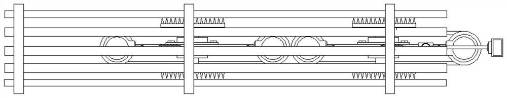 Novel fixing device for hoisting reinforcing steel bars for building construction