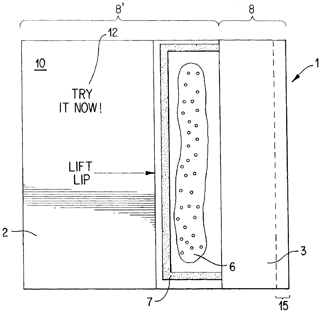 Method for making laminated page