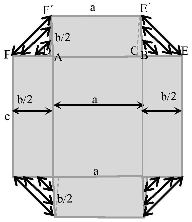 Weaving process for fully-formed cubic fabric with wide bottom surface