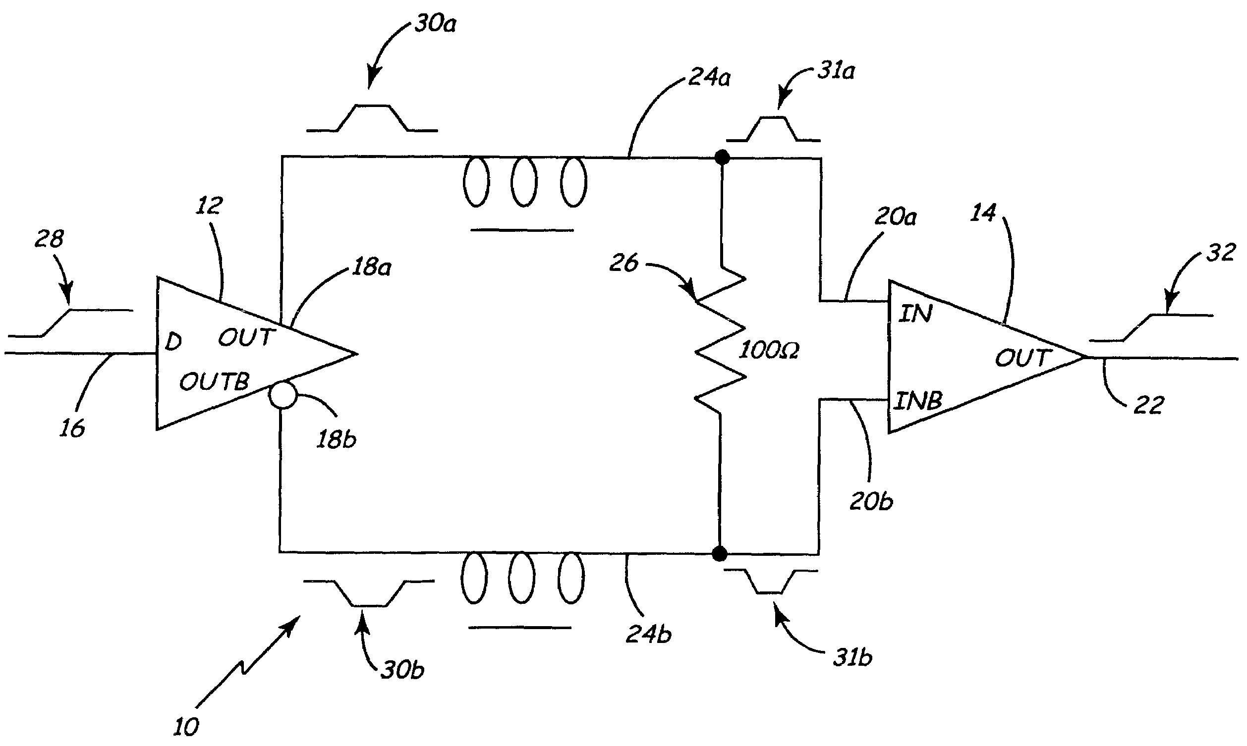 Low power pulse signaling