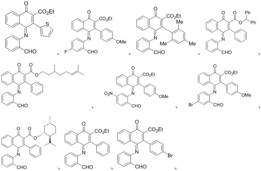 A kind of polysubstituted naphthoquinone derivatives and its preparation method and application