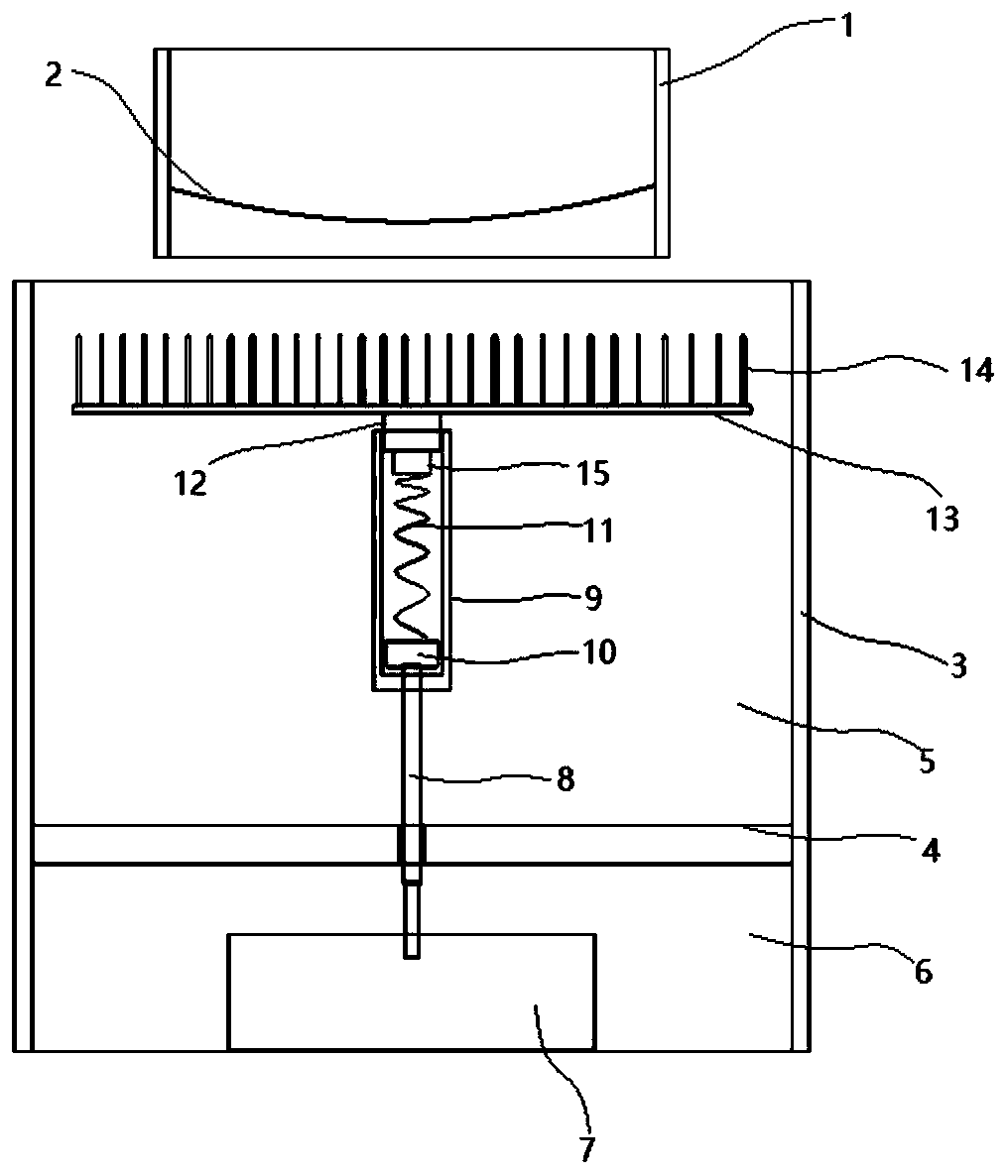 Photographing device capable of cleaning camera automatically