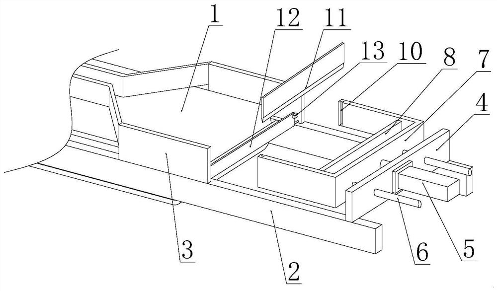 Arrangement device for battery pack production and welding and use method of arrangement device