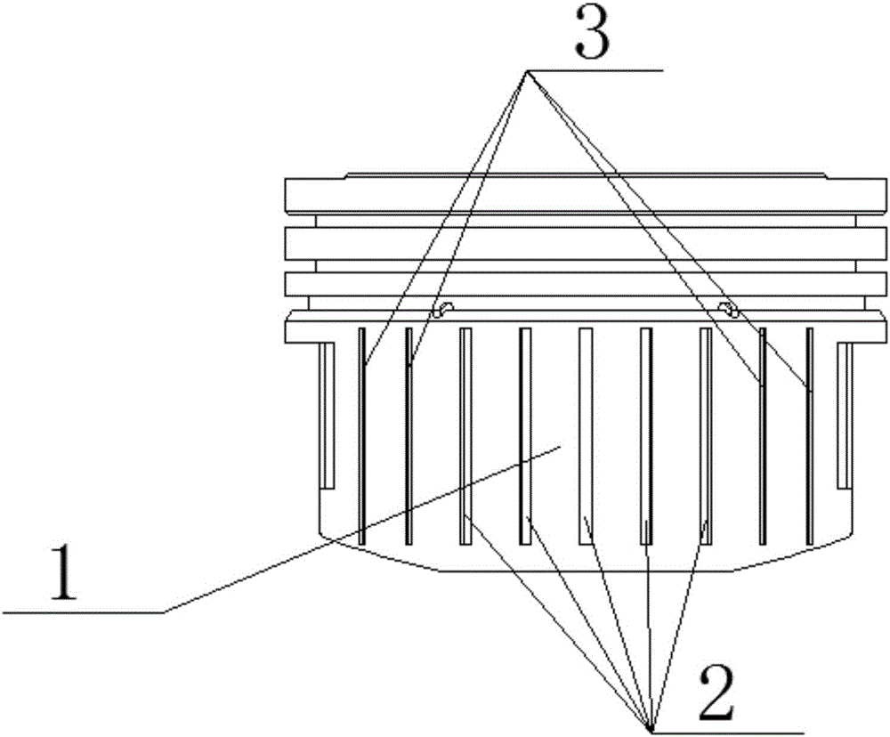 Engine piston capable of saving energy and prolonging service life