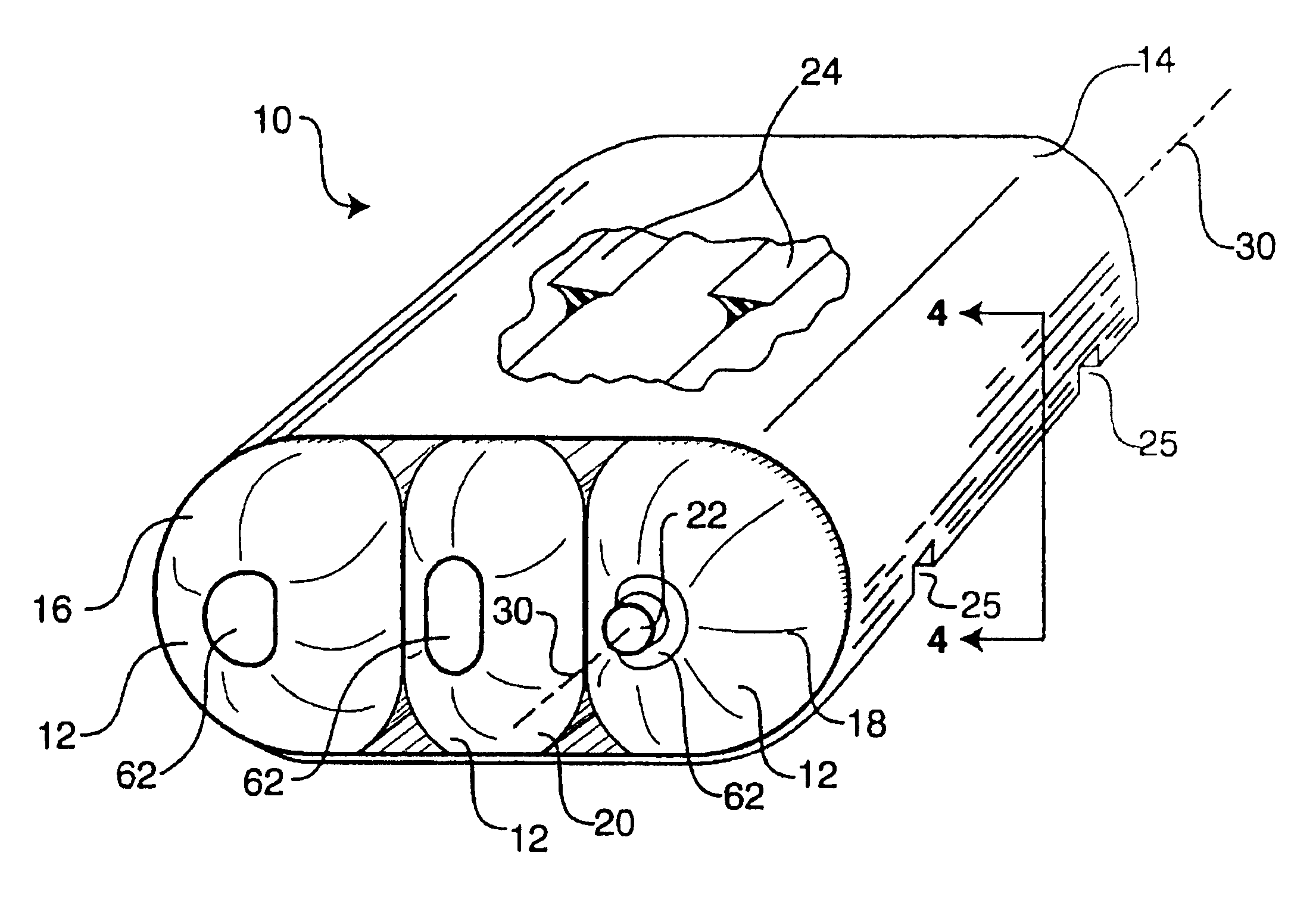 Composite conformable pressure vessel