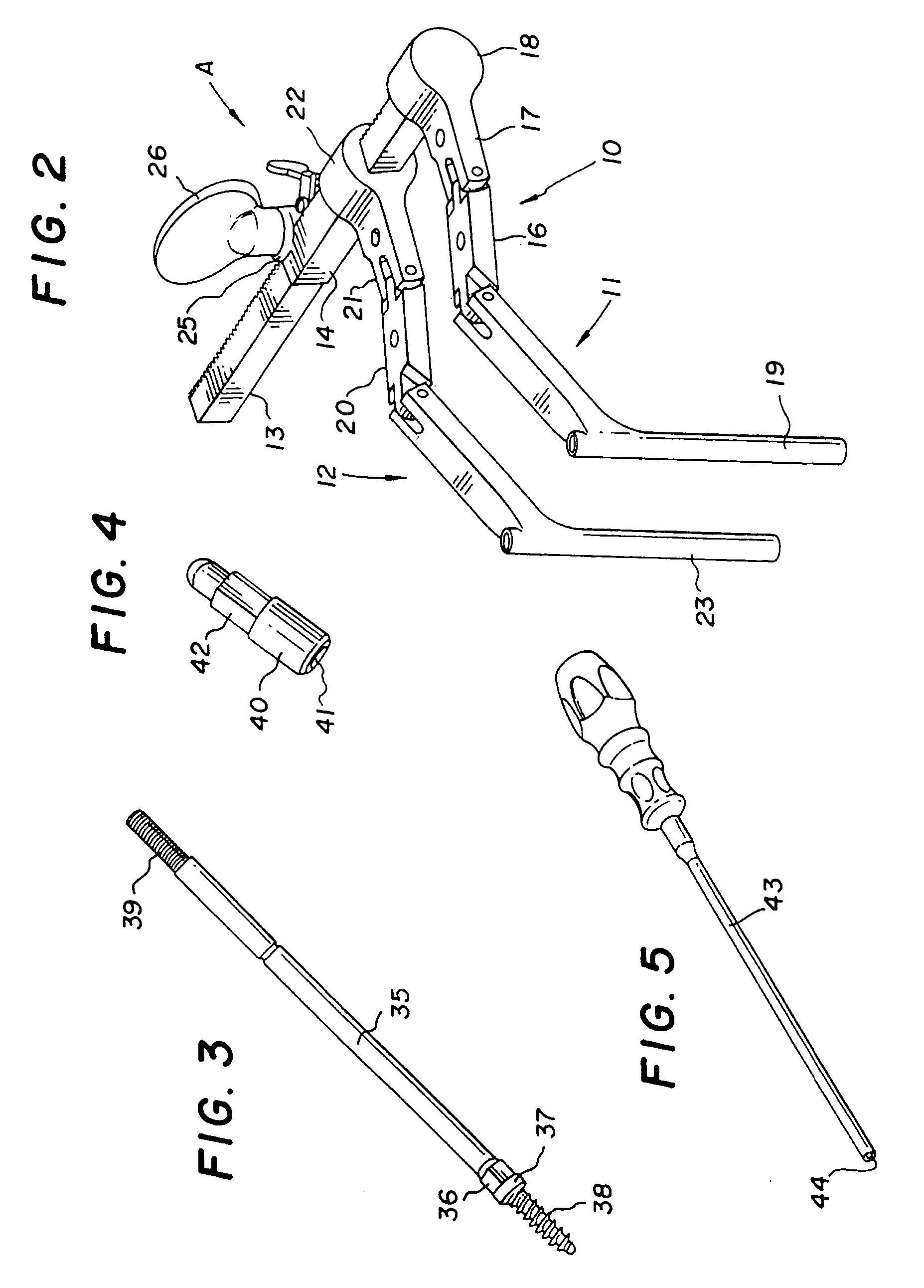 Vertebral retainer-distracter and method of using same